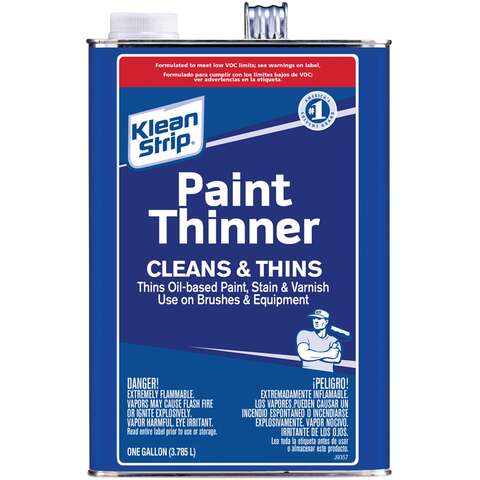 Klean Strip Acetone Paint Thinner 1 gal, Pack of 4