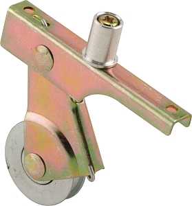 Prime-Line B 702 Sliding Screen Door Roller, 1 in Dia Roller, 1/4 in W Roller, Steel