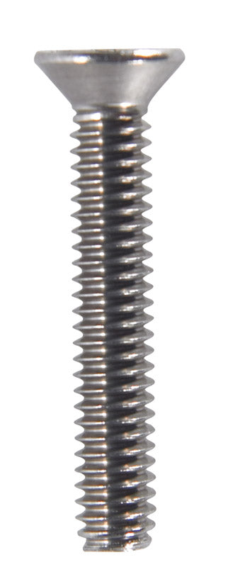 HILLMAN No. 8-32 X 1 in. L Phillips Flat Head Stainless Steel Machine Screws 100 pk