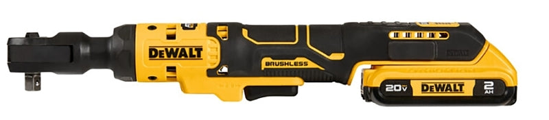 DEWALT Atomic Compact Series DCF513D1 Ratchet Kit, Battery Included, 20 V, 2 Ah, 3/8 in Drive, Square Drive