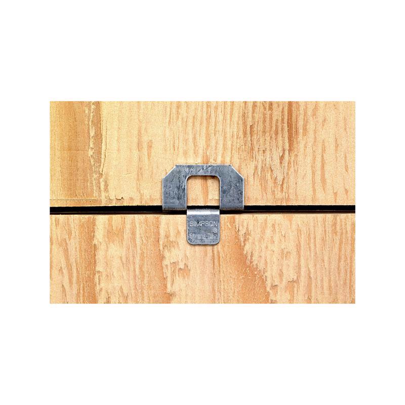 Simpson Strong-Tie Galvanized Silver Steel Panel Sheathing Clip For 1/2 1 pk
