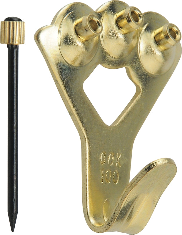 Hillman 533014 Picture Hanger, 100 lb, Pack of 12