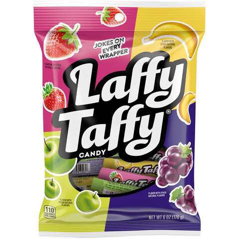 Laffy Taffy Assorted Candy 6 oz, Pack of 12