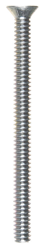 HILLMAN No. 10-24 X 2-1/2 in. L Phillips Flat Head Zinc-Plated Steel Machine Screws 100 pk