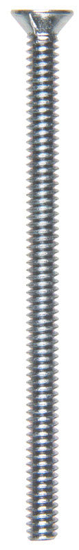 HILLMAN No. 10-24 X 3 in. L Phillips Flat Head Zinc-Plated Steel Machine Screws 100 pk