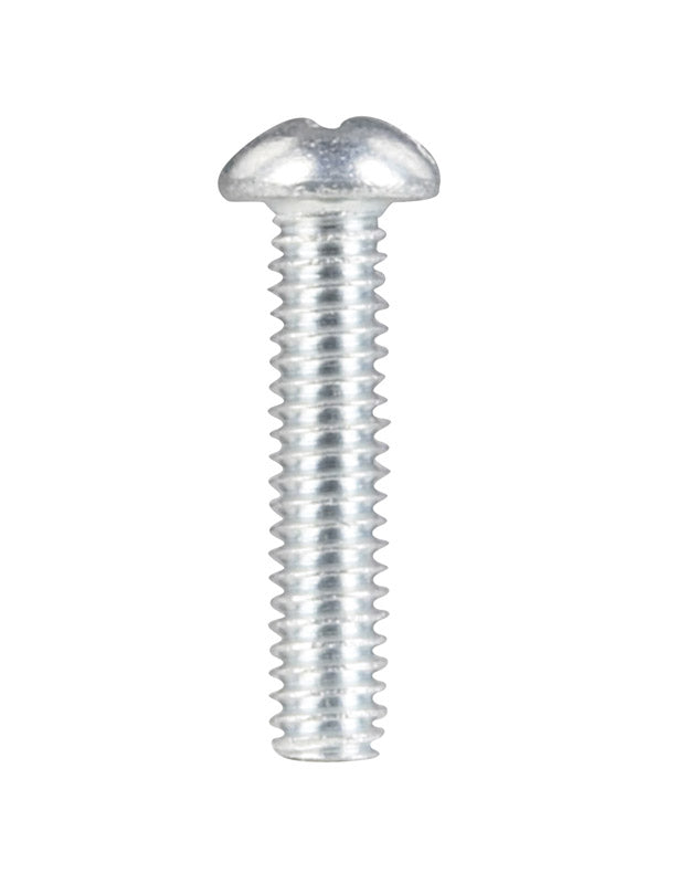 HILLMAN No. 8-32 X 3/4 in. L Combination Round Head Zinc-Plated Steel Machine Screws 100 pk