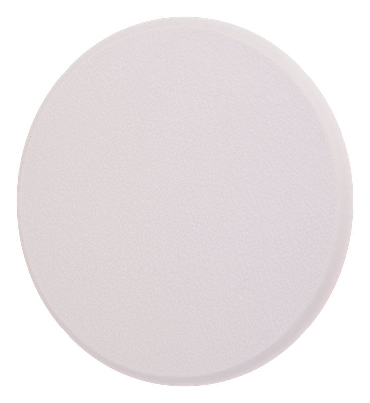 Barton Kramer Vinyl Matte White Door Bumper Surface 5 in.