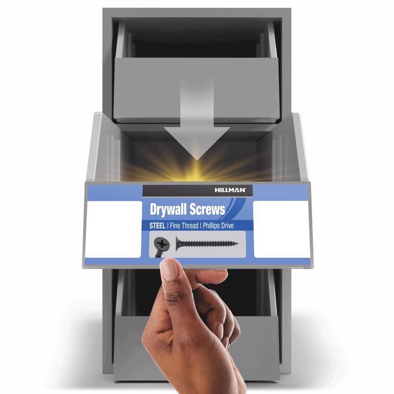 HILLMAN No. 8 in. X 2-1/2 in. L Phillips Fine Drywall Screws 100 pk