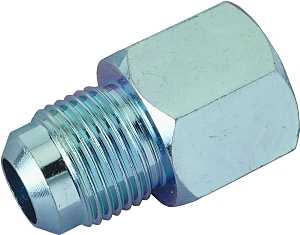 BrassCraft PSSC-62 Gas Supply Adapter, 5/8 x 1/2 in, Flare x FIP, Stainless Steel