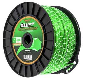 Arnold Maxi Edge Series WLM-380 Trimmer Line Spool, 0.080 in Dia, 1152 ft L, Polymer, Green