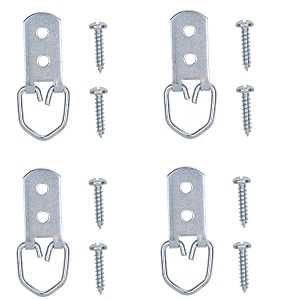 ProSource PH-122318-PS Frame Hanger, 9 lb, Steel, Zinc, Zinc, Flush Mounting