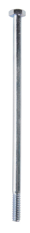 HILLMAN 1/4 in. D X 6 in. L Zinc Plated Steel Hex Bolt 100 pk
