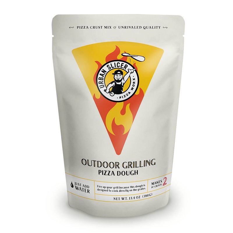 Urban Slicer Pizza Worx OGPIZZADOUGH Outdoor Grilling Pizza Dough, 13.4 oz Pack