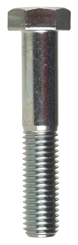 HILLMAN 5/8 in. D X 3-1/2 in. L Zinc Plated Steel Hex Bolt 25 pk