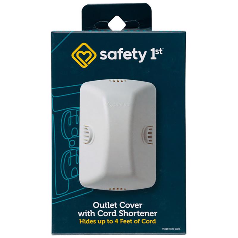 Safety 1st White Plastic Outlet Cover 1 pk, Pack of 12