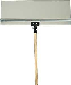 Hyde 28020 Spray Shield, 24 x 9 in Blade, Hardwood Handle, ACME Threaded Handle