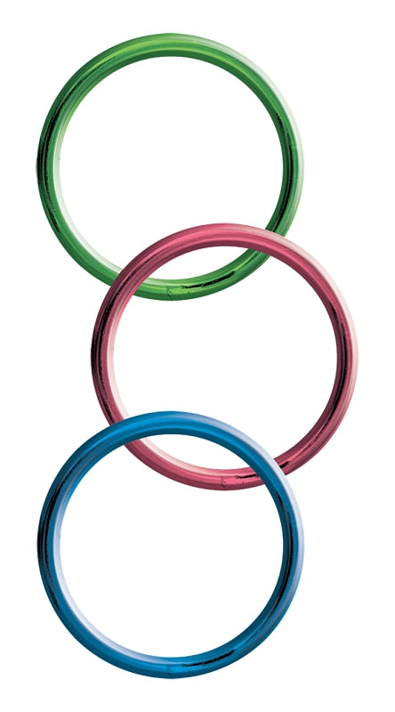 Hy-Ko KC126 Key Ring, 1 in Ring, Pack of 5