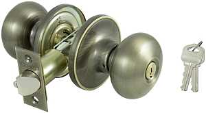 ProSource TF800V-PS Entry Knob, Stainless Steel, KW1, KA3 Keyway, 3 Grade, Pack of 3