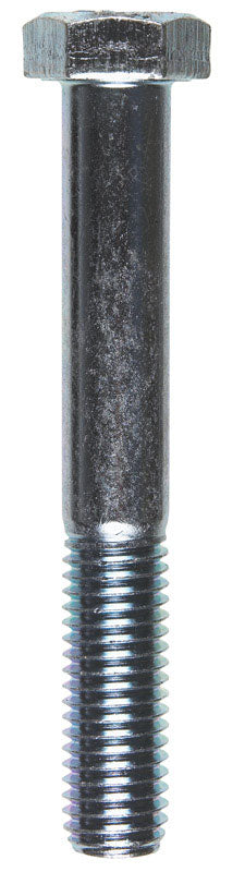 HILLMAN 5/8 in. D X 4-1/2 in. L Heat Treated Zinc Steel Hex Head Cap Screw 25 pk
