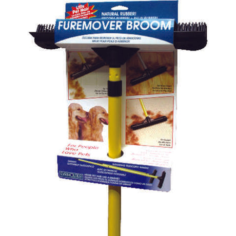 Furemover 12 in. W Rubber Broom, Pack of 6