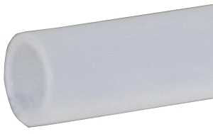 Abbott Rubber T16 Series T16004003/9003P Pipe Tubing, 3/8 in OD, Plastic, Translucent Milky White, 100 ft L