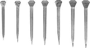 Diamond Farrier D6CH1N Horseshoe Nail, #6, Steel