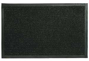 Fanmats 27389 Floor Mat, 36 in L, 21 in W, Jumbo Dual Rib Pattern, Polypropylene Surface, Charcoal Black