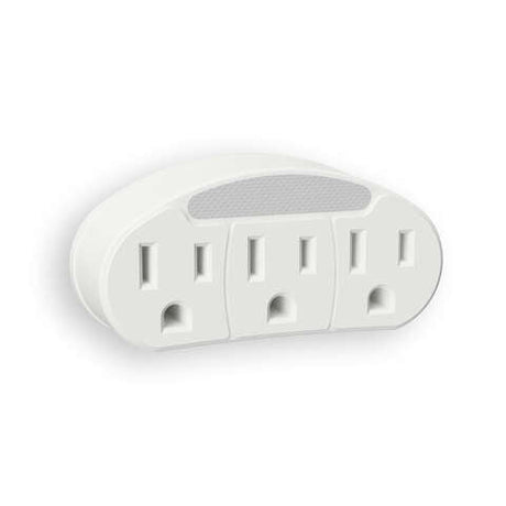 Amerelle Automatic Plug-in Incandescent Night Light w/Outlet