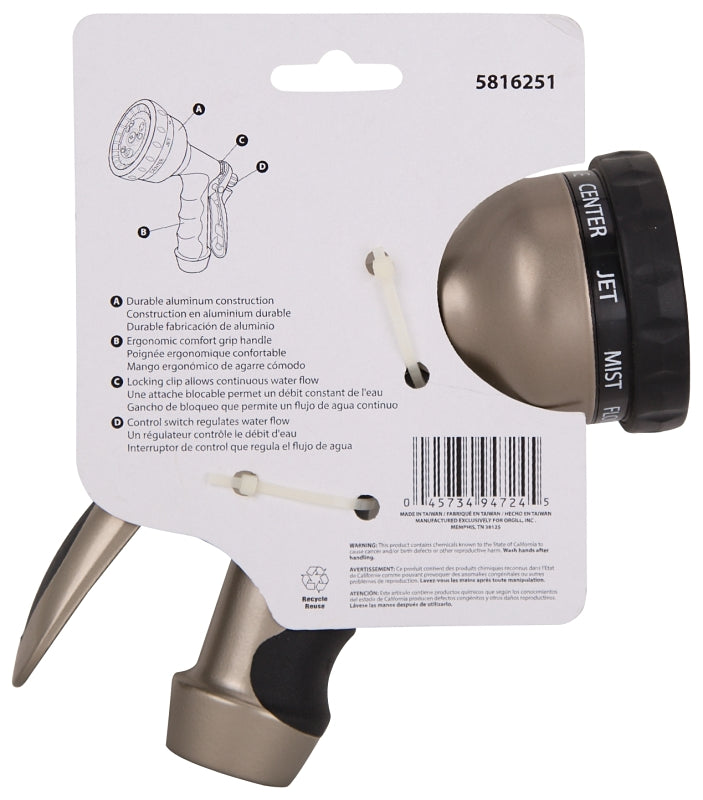 Landscapers Select GT-197531 Spray Nozzle, Female, Aluminum, Silver, Titanium Plated