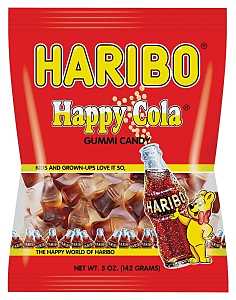 Haribo HHCB12 Jelly Candy, Cola Flavor, 5 oz Bag, Pack of 12
