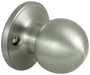 ProSource T3P40V-PS Dummy Knob, T3 Design, 1-3/8 to 1-3/4 in Thick Door, Stainless Steel, 65.7 mm Rose/Base