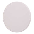 Barton Kramer Vinyl Matte White Door Bumper Surface 5 in.