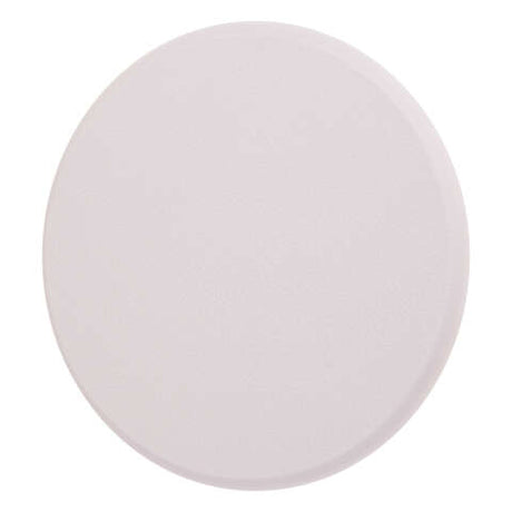 Barton Kramer Vinyl Matte White Door Bumper Surface 5 in.