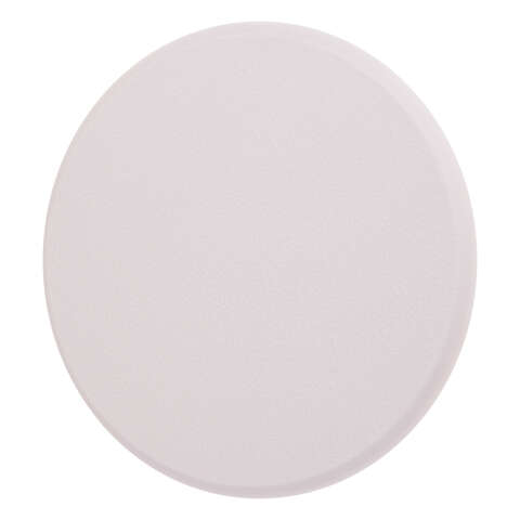 Barton Kramer Vinyl Matte White Door Bumper Surface 5 in.
