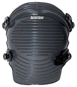 Bucket Boss 93500 Washable Knee Pad, Rubber Cap, Foam Pad, Strap Closure