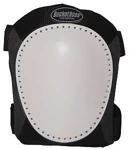 Bucket Boss 94100 Hard Shell Knee Pad, Plastic Cap, 2 -Strap