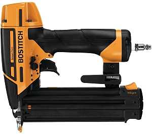 Bostitch BTFP12233 Brad Nailer Kit, 100 Magazine, Glue Collation, 5/8 to 2-1/8 in L Fastener, 1.15 cfm Air