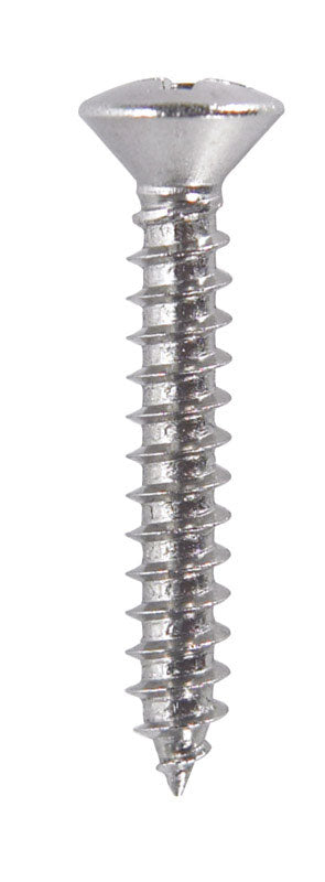 HILLMAN No. 4 X 3/4 in. L Phillips Oval Head Sheet Metal Screws 100 pk