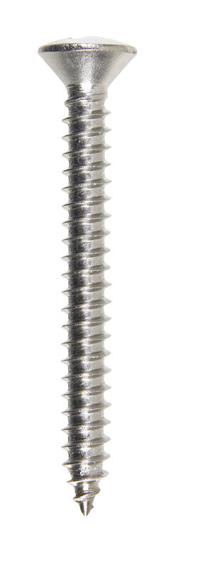 HILLMAN No. 12 X 2 in. L Phillips Oval Head Sheet Metal Screws 100 pk