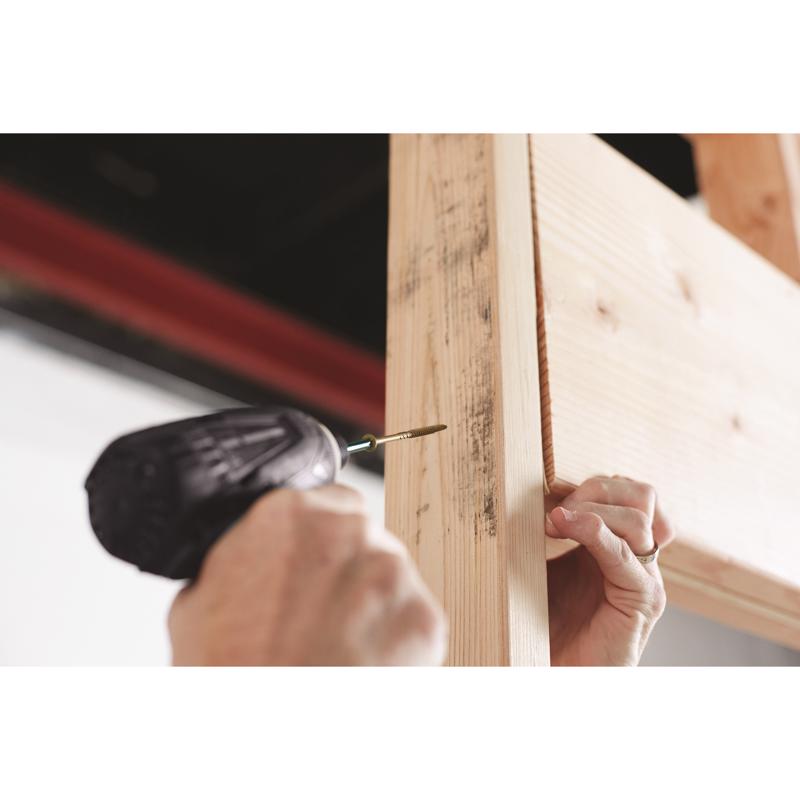 GRK Fasteners No. 9 X 3-1/8 in. L Star Climatek W-Cut Multi-Purpose Screws 1900 pk
