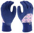 Miracle-Gro MG20802-W-ML Jersey Garden Gloves, Women's, M/L, Knit Cuff, Foam Latex Coating, Latex Glove, Assorted