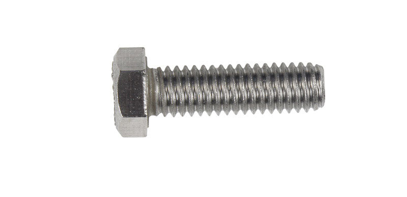 HILLMAN 3/8-16 in. D X 1-1/4 in. L Stainless Steel Hex Head Cap Screw 50 pk