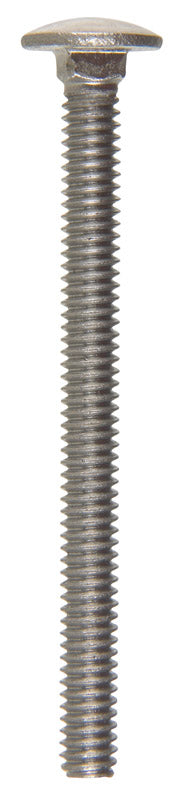 HILLMAN 1/4 in. X 3 in. L Stainless Steel Carriage Bolt 25 pk