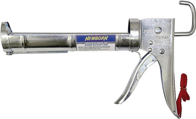 Newborn 307 Caulk Gun, 0.1 gal Cartridge, Includes: Wrist Strap