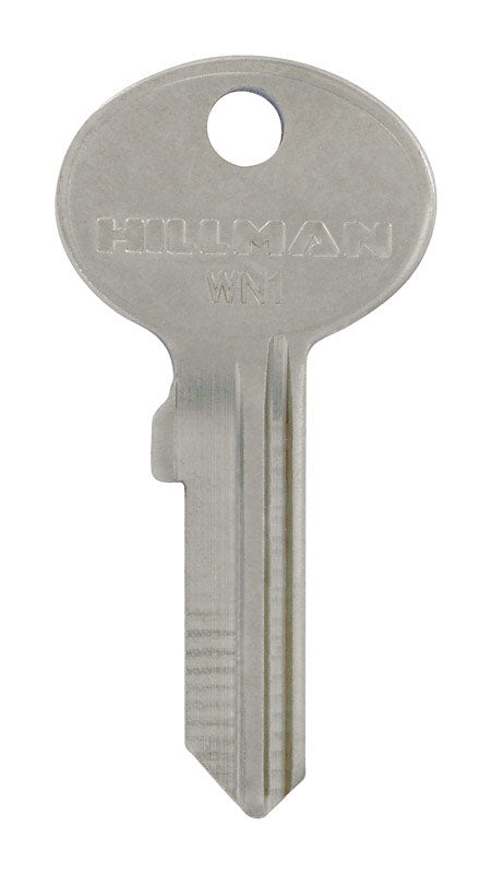 HILLMAN KeyKrafter Universal House/Office Key Blank 268 WN1 Single For Wind Mailbox Locks, Pack of 4