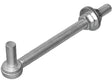 National Hardware N130-674 Series Full Threaded Bolt Hook, 0.68 in Dia, 12 in L, Steel, Zinc-Plated
