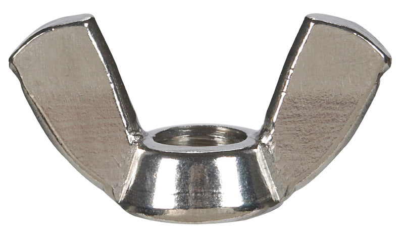 Hillman 3/8 in. Cold Forged Stainless Steel USS Wing Nut 50 pk
