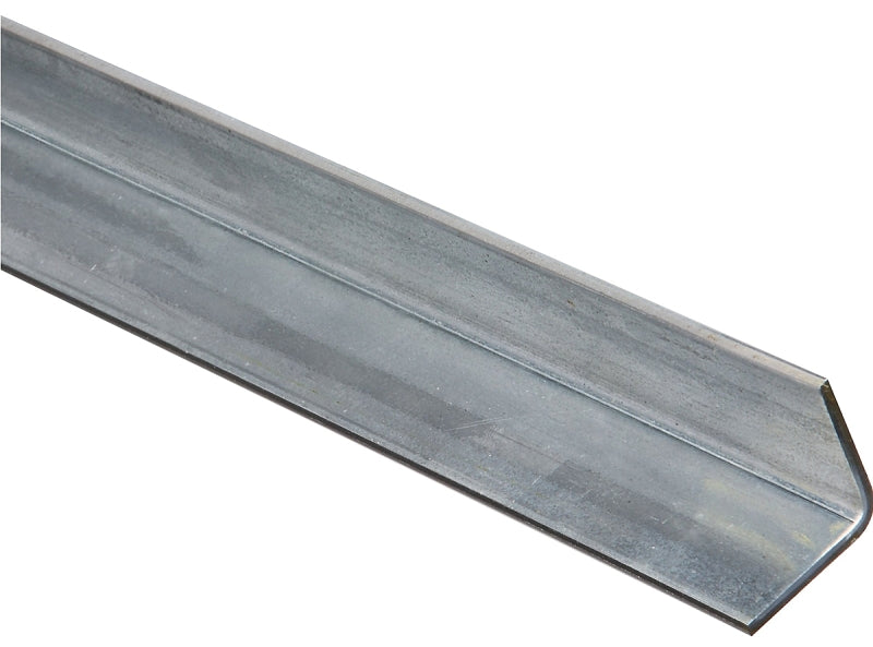 National Hardware 4010BC Series N179-978 Angle Stock, 1-1/4 in L Leg, 72 in L, 0.12 in Thick, Steel, Galvanized