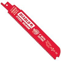 Diablo DS0614BF2 Series Reciprocating Saw Blade, Applicable Materials: Metal, 1 in W, 6 in L, 14/18 TPI