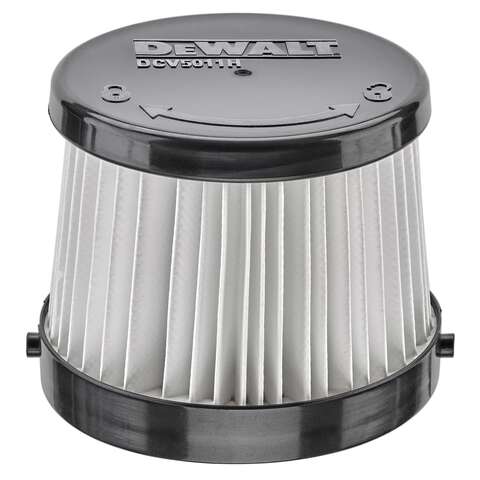 DeWalt HEPA Vacuum Filter For Wet or Dry Pick Up 1 pk